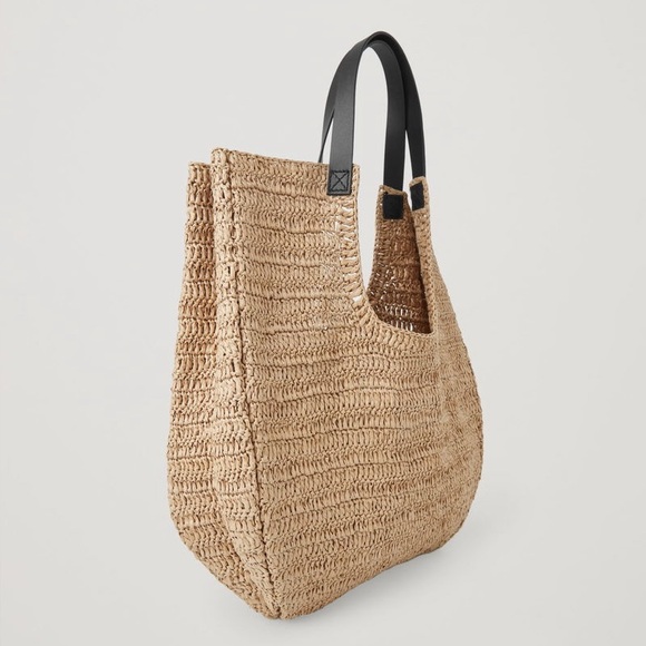 Like New - COS Woven Raffia Bag - Picture 4 of 10